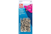 20 Druckknöpfe Jersey Nachfüllset PRYM silberfarbig, 10 mm